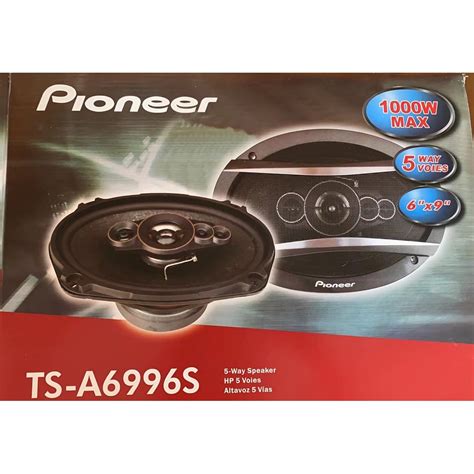 Sony Speaker Ts A6996s 1000w 5way 6x9 Mid Bass Pioneer Speaker 6x9 Inch