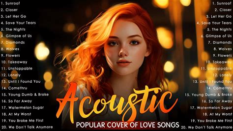 Acoustic Love Vibes 2023 Playlist 💖 Romantic Acoustic Covers Compilatio