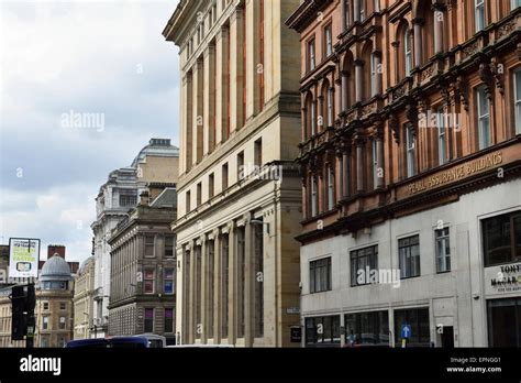 Bank Of Scotland Renfield Street Downtown Glasgow Scotland Uk Stock