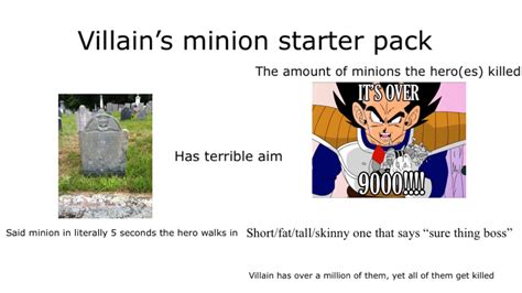 Villains Minion Starter Pack Starterpacks