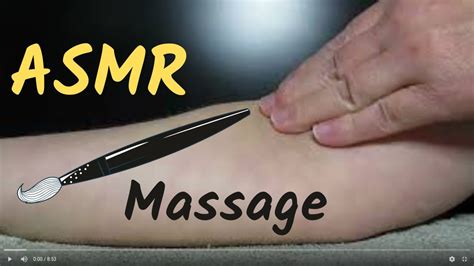 Asmr Massage Arm Crease With Light Brushing And Music Youtube