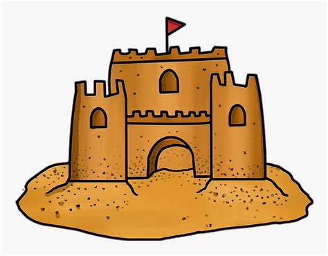 Pictures Of Sandcastles Clipart Free