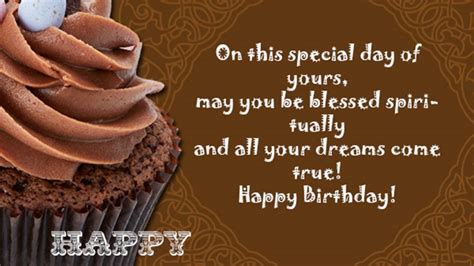 Show your love to your best friend by sending her/him birthday wishes for friend. Christian Birthday Wishes, Messages and Greetings for your ...