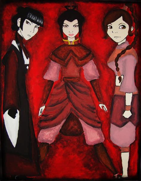 Fire Nation Girls By Pinkunicornprincess On Deviantart