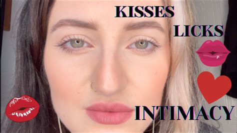 Asmr Kissing And Licking Only Making Out Minimal Talking Intimacy Girlfriend Role Play