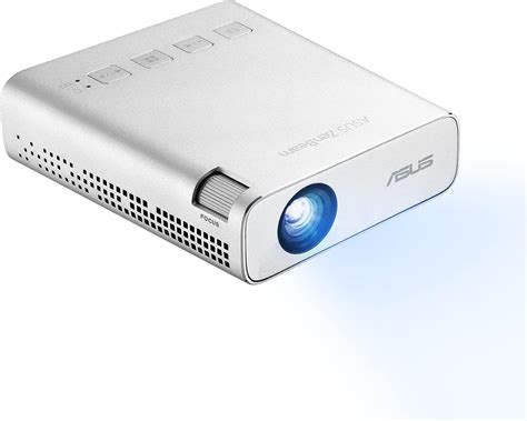 asus zenbeam e1r mini led projector 200 led lumens wvga 854x480 resolution automatic