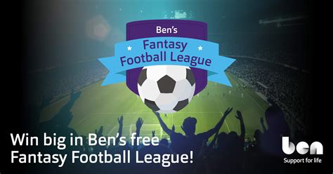 Ben joins fund-raising's Premier League Fantasy Football challenge