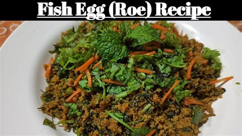 Fish Egg Recipe Youtube