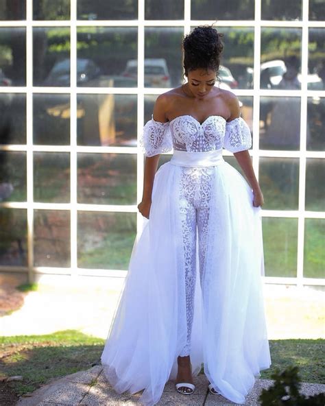 15 Black Brides Who Rocked Wedding Jumpsuits Bridal Jumpsuit Wedding