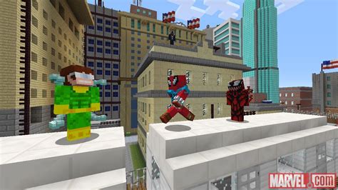 Marvel Spider Man Skin Pack для Minecraft