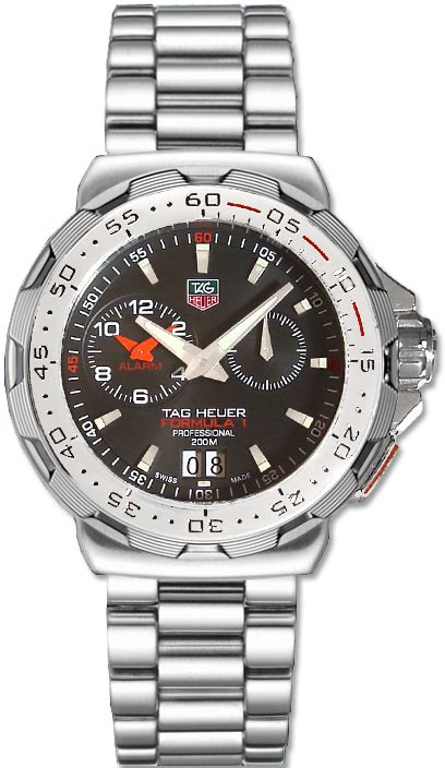 Leisure time patent source or not: WAH111C.BA0850 TAG Heuer Formula One F1 Mens Alarm Quartz Watch