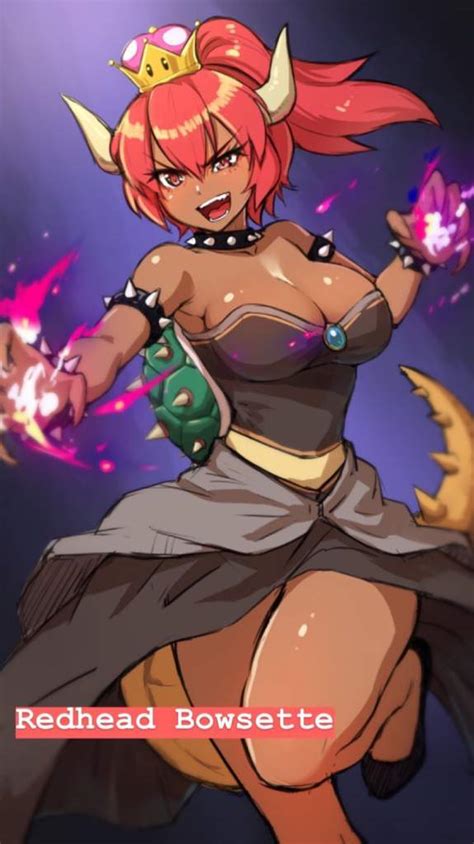 Cosplan Redhead Bowsette Cosplay Amino
