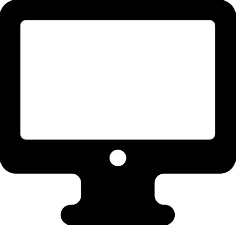 Monitor Svg Png Icon Free Download (#327874) - OnlineWebFonts.COM gambar png