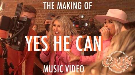 Cain The Making Of Yes He Can Music Video