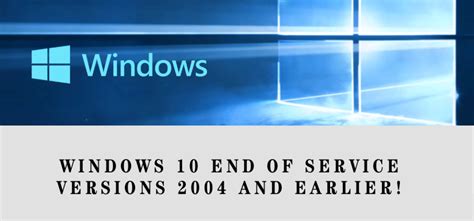 Windows 10 End Of Support Demand Its Inc