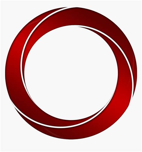 Red Circle Logo Circle Blank Logo Template Hd Png Download Kindpng