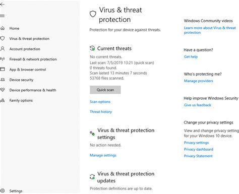 Microsoft Defender Antivirus Windows 11