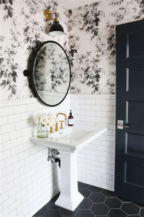 Large tiles will make a room look larger and less cramped; Stunning Tile Ideas for Small Bathrooms
