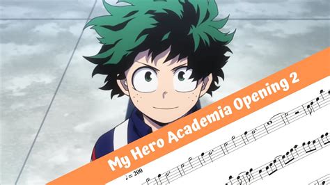 My Hero Academia Opening 2 Flute Youtube