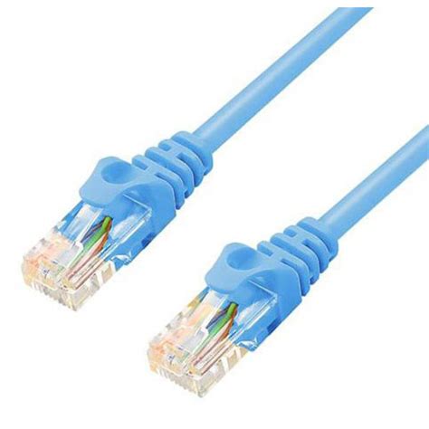 Ethernet Utp Cat6 Rj45 Cable 1 Meter Blue In Qatar