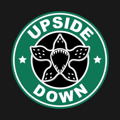 Old Starbucks Logo Upside Down