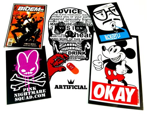 Discordia Culture Shop Underground Blend A Designer Sticker Pack
