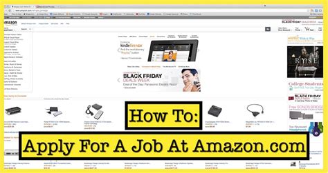 4 Methods Of Applying For A Job At Amazon 4 Methods Of Applying For A