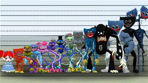 Poppy Playtime Size Comparison All Characters And Amalgamations Youtube