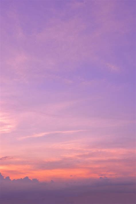 Небо с облаками красивый фон заката Премиум Фото Изображения неба