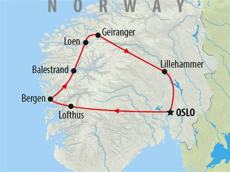 self drive tour of norway in 8 days on the go tours ca