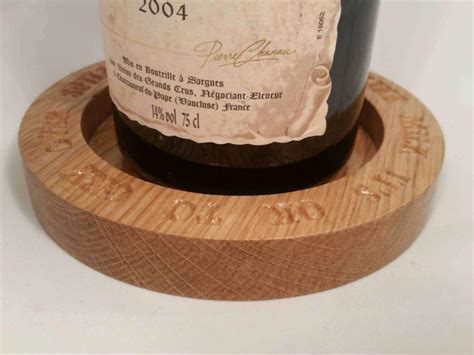 Here's where you can get unique, customised gifts in singapore. Unique Personalised Wine Bottle Coaster / Drip Catcher ...