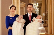 Josephine e Vincent, i figli gemelli di Mary e Frederik di Danimarca ...