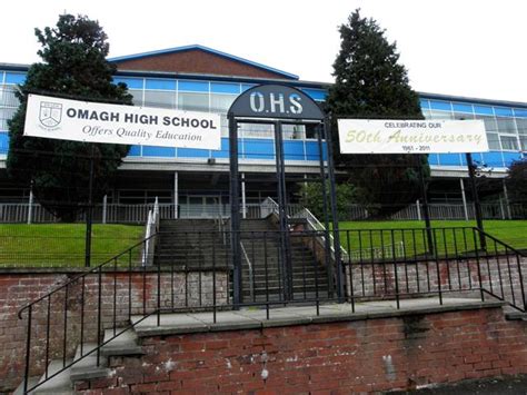 Entrance Omagh High School © Kenneth Allen Cc By Sa20 Geograph