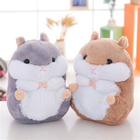 Cute Hamster Plush Toy Soft Stuffed Animal Hold Pillow Toys Lovely