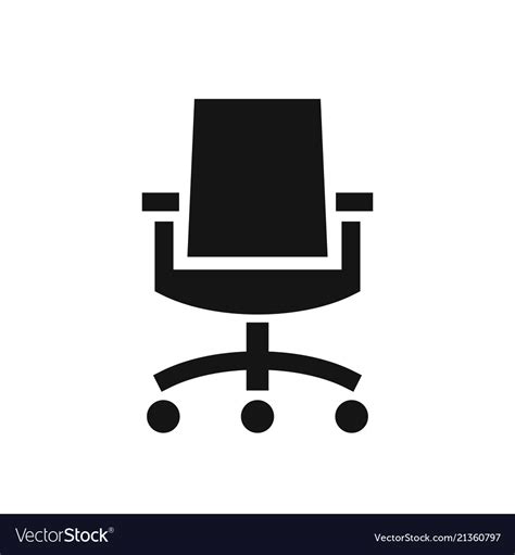 32 results for business chair. Business office chair simple black icon Royalty Free Vector