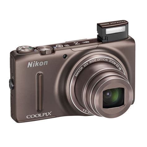 Nikon Coolpix S9500 Marron Appareil Photo Numérique Nikon Sur