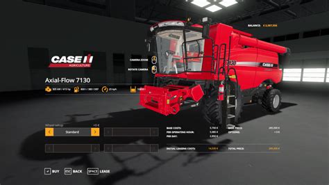 Fs19 Case Ih 7130 Uscdn Harvester V10 Farming Simulator Mod Center