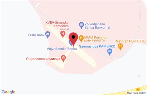 Mapa Institut Za Onkologiju Vojvodine Adresa Institutski Put 4