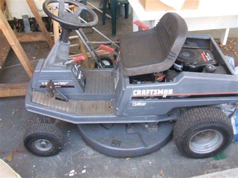 It even allows for quick changing not exactly, but you have to understand that this craftsman rear engine riding mower is a delicate work of art. Craftsman 30" Riding Lawnmower - (Clermont Florida) for ...