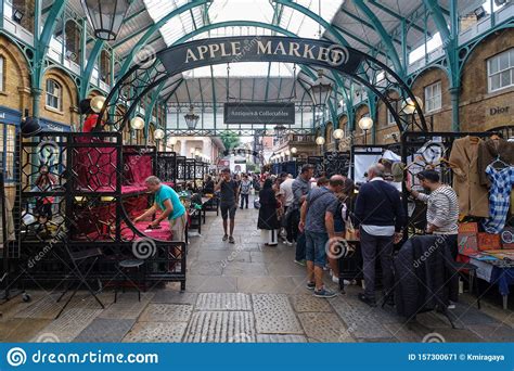 The Apple Market At Covent Garden In London Editorial Photo Image Of