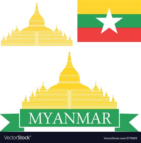 Myanmar Royalty Free Vector Image Vectorstock