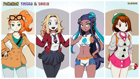 Sonia Assistant Blonde Trainer Girl Nessa Leader And Shield Chan R Pokemonswordandshield