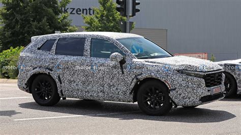 2023 Honda Cr V Spied Showing More Of Its Body