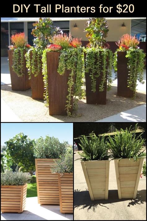 Cool How To Plant Tall Outdoor Planters Ideas