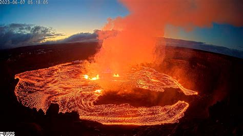 Hawaii Vulkanausbruch Des Kilauea