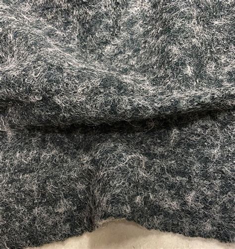 Gray Alpaca Mohair Wool Fabric Woolen Fabric By The Yard Etsy