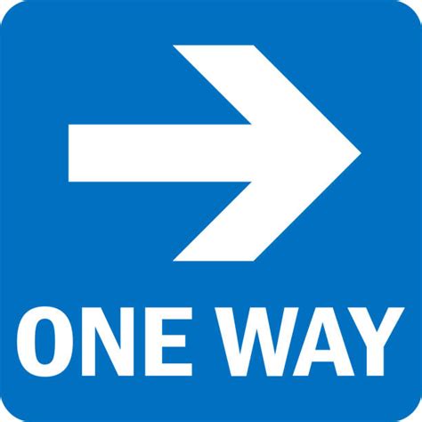 3000 One Way Street Arrow Arrow Sign Stock Photos Pictures And Royalty