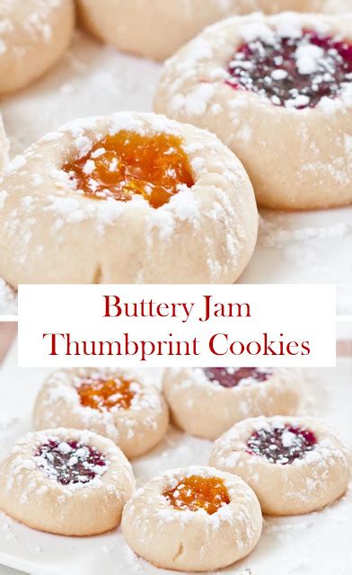 Buttery Jam Thumbprint Cookies Healthy Tutorial