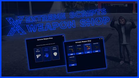 Release Xweaponshop Weapon Black Market For Fivem Uinui Youtube