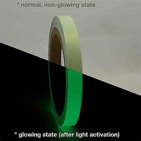 Luminous Tape Self Adhesive Glow In The Dark Safety Stage Home Warning